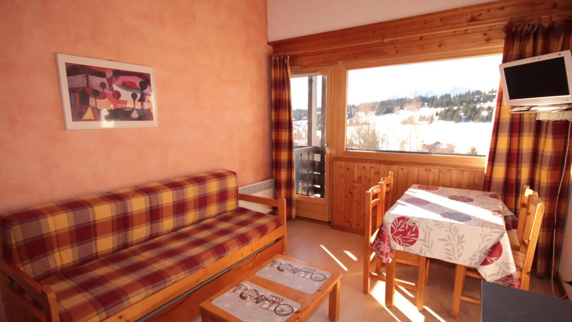 Appartement Cosy 2 Pieces Cabine - Balcon Sud, Parking, Pied Des Pistes - Fr-1-293-122 Hauteluce